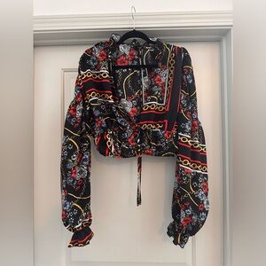 NWT Beautiful Pattern Blouse